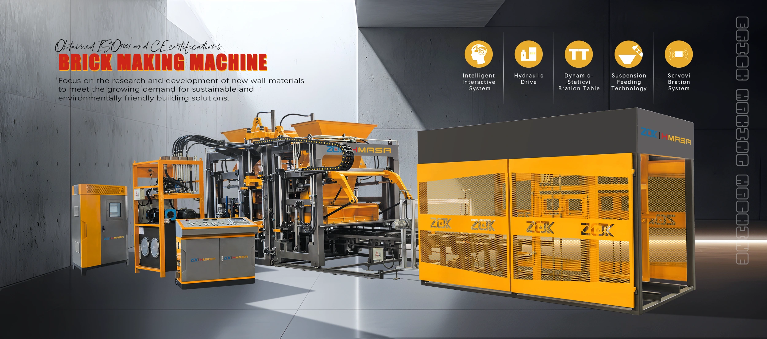 BAKSTENENMACHINE VAN hoge kwaliteit